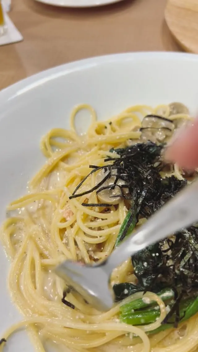 濃厚明太クリームパスタ✨